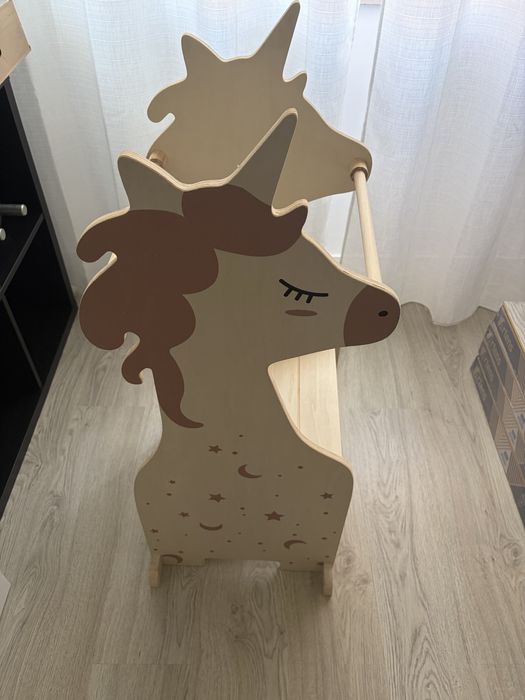 Torre de Aprendizagem Infantil Unicórnio – Em Madeira