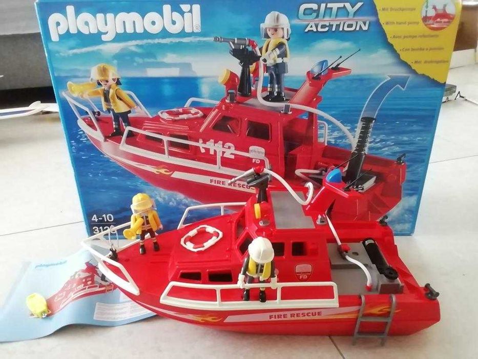 Playmobil City Action - 3128 - Lodz strazacka