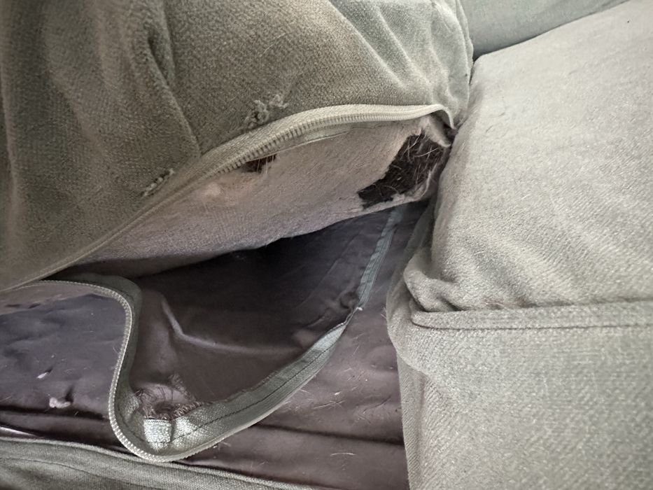 Sofá grande IKEA Azul/Verde