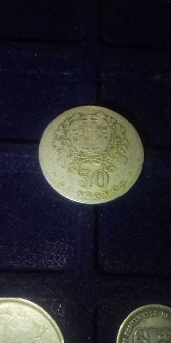 Moeda de 50 centavos alpaca de 1929