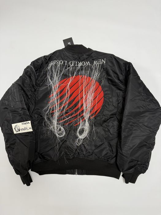 VERY RARE бомбер HOOD BY AIR black