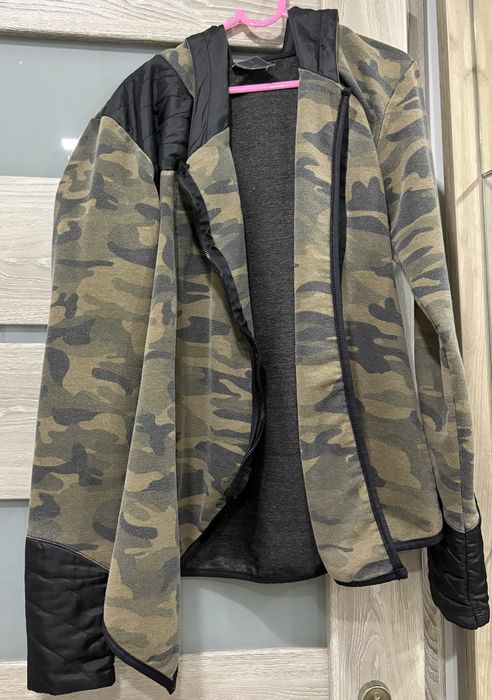 Rozpinana bluza moro S