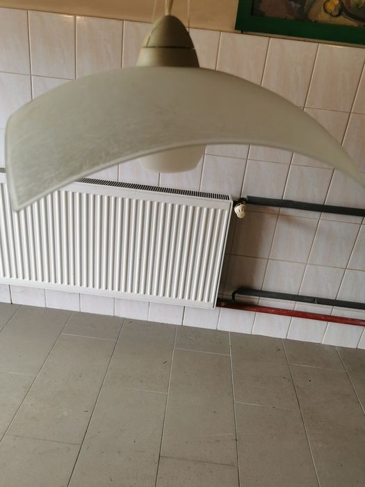 Lampa wisząca szklana