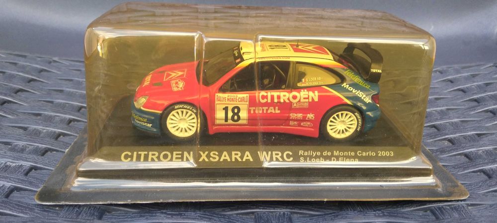 Miniaturas de Rally : 8 modelos, escala 1/43
