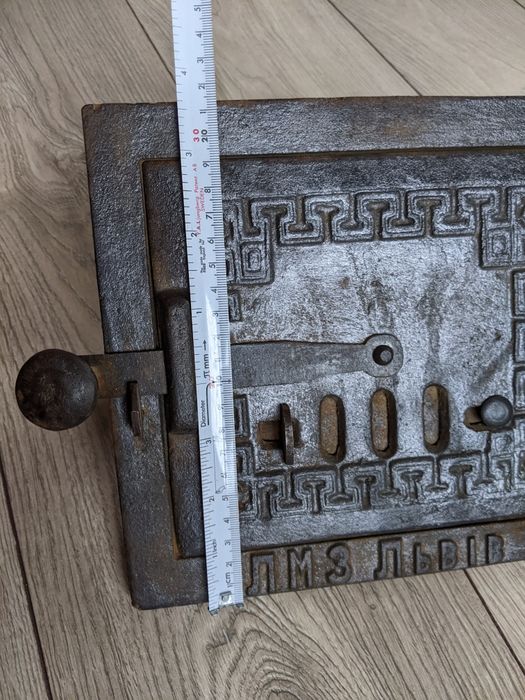 Дверцята чавунні ЛМЗ Львів. Раритет. Вінтажні