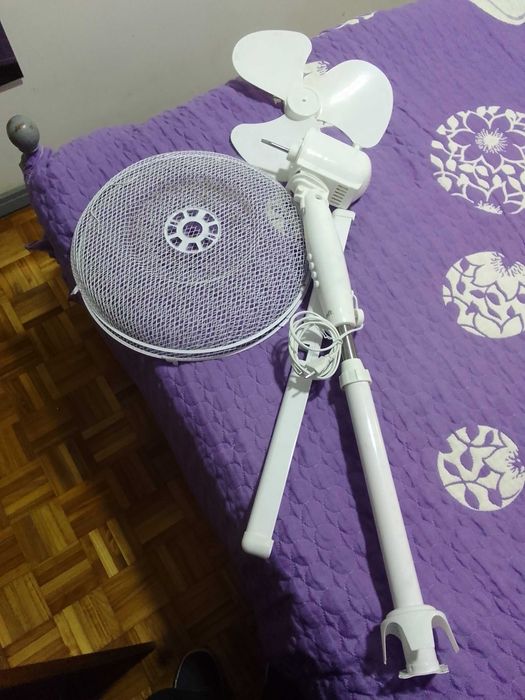 Aquecedor y ventola para hogar