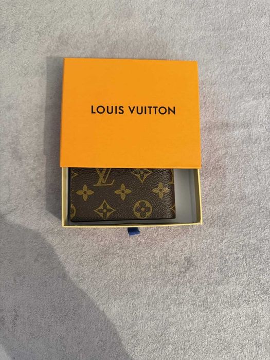 Czarny Portfel louis vuitton