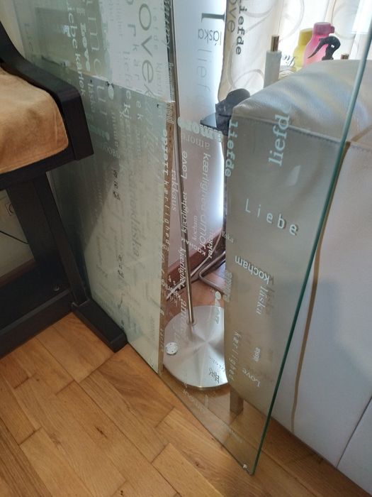 Tampo secretária vidro IKEA