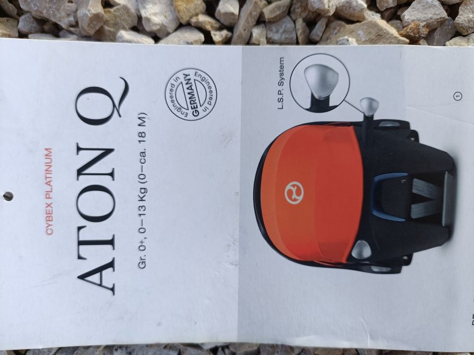Cybex aton q + baza isofix