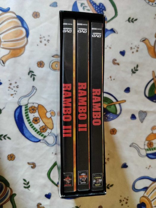 3 DVD Boxset - Trilogia Rambo