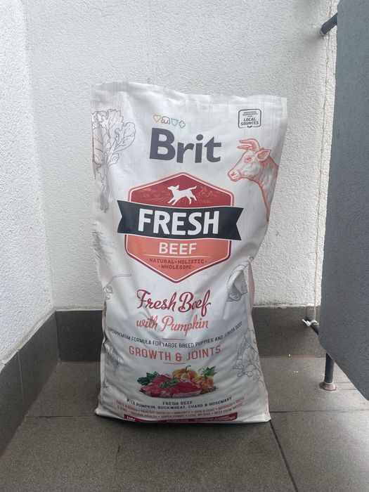Karma Brit Fresh Beef with Pumpkin Puppy Large Breed 12 kg – karma dla szczeniąt