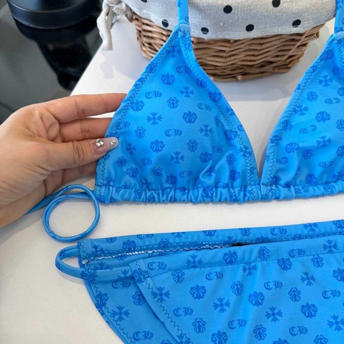 Crossheart niebieski strój kąpielowy Bikini