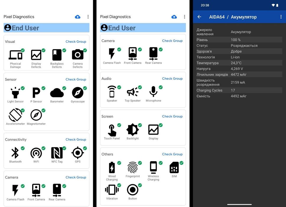 Google Pixel 8a 8/128gb 100% АКБ 17 циклів