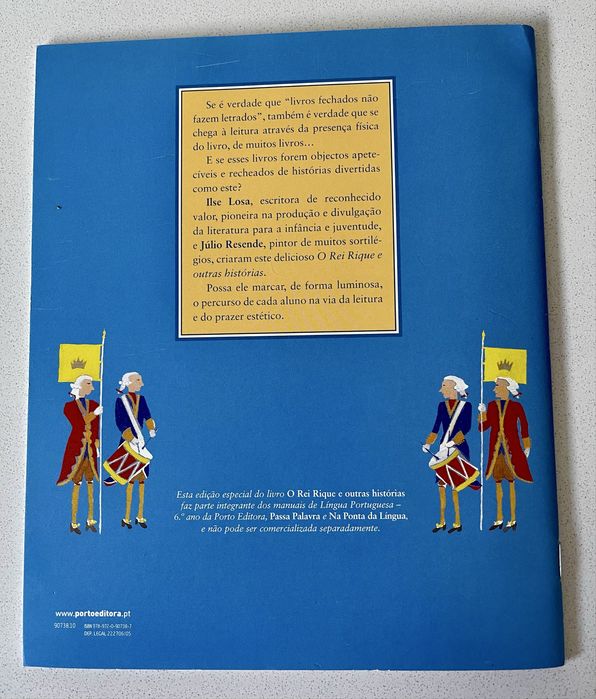 Livro - O rei Rique e outras histórias