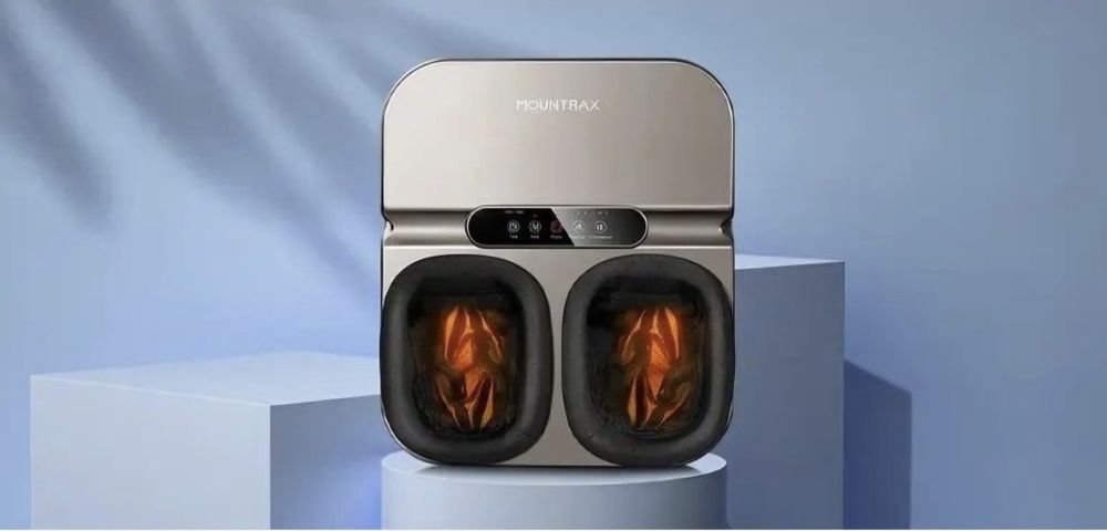 Масажер для ніг з компресією / Шиацу / Массажер для ног Mountrax