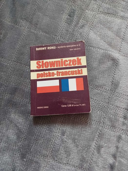 Słowniczek słownik polsko-francuski kieszonkowy