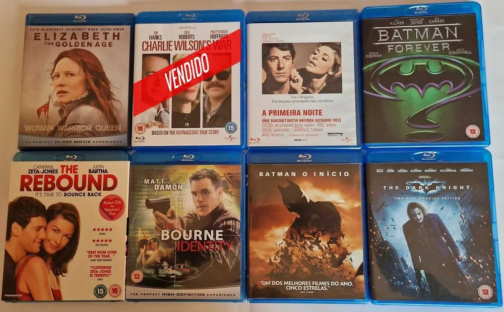 Blu-Ray's - 007, Batman, Velocidade Furiosa + 30 BR's...