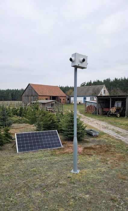 Monitoring kamery słup