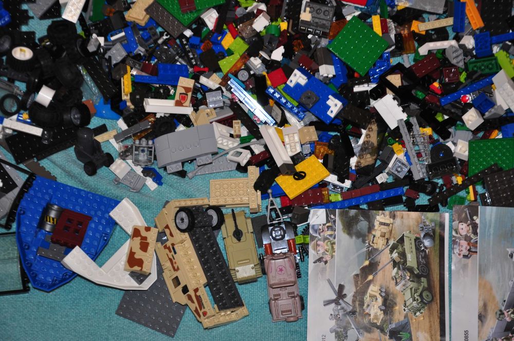 L5939. Klocki kompatybilne, pasujące do LEGO, minifigurki 4,10 kg