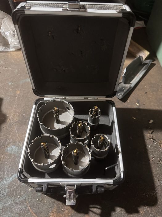 Zestaw otwornic TCT do metalu 6SZT Firmy Yato