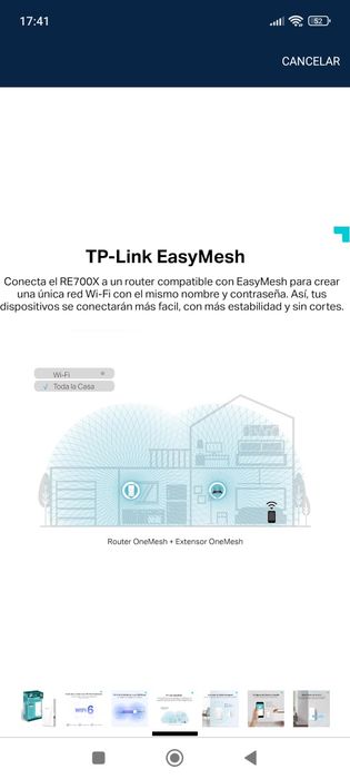 Repetidor Amplificador Ponto De Acesso Tp-Link Ax3000 RE700X wifi6
