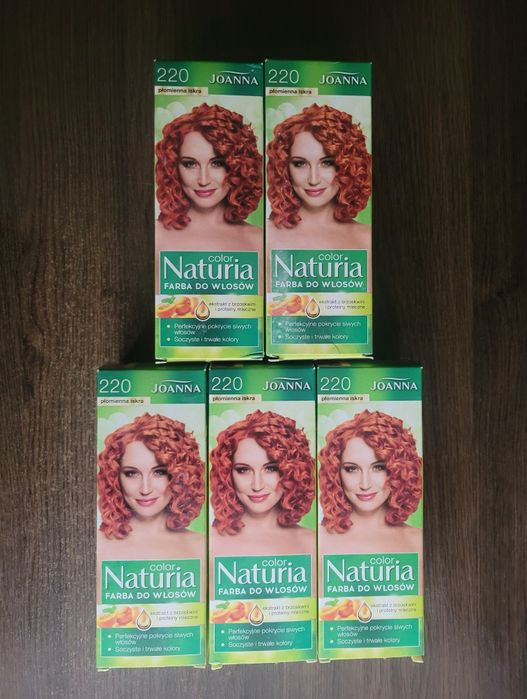 Farba do włosów Joanna kolor płomienna iskra