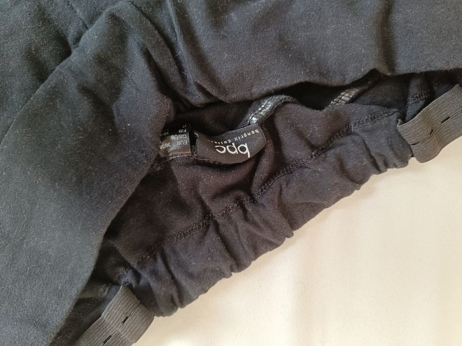 Czarne getry ciążowe 36/38 M Bonprix z regulacją
