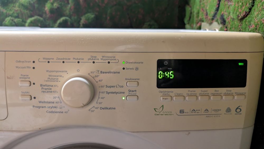 Pralka Whirlpool (Bęben nie kręci)