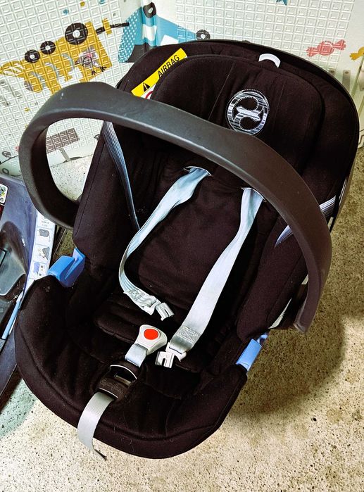 Fotelik samochodowy/nosidełko Cybex Aton 5, 0-13 kg, Granite Black