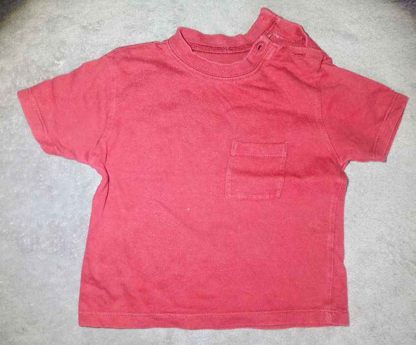 T-shirt czerwony Cherokee 80 9-12M