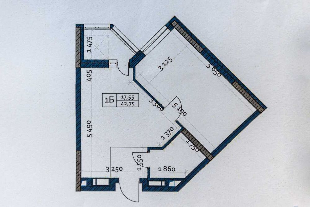 Квартира, 1к. Без ремонту. ЖК «POLARIS Home&Plaza», Оболонський район
