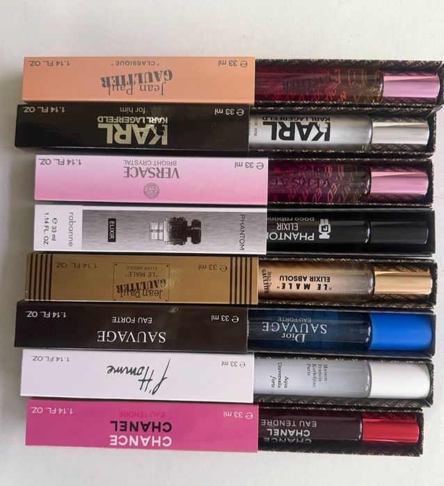 Perfumy 3x20 ml Perfumy 33ml