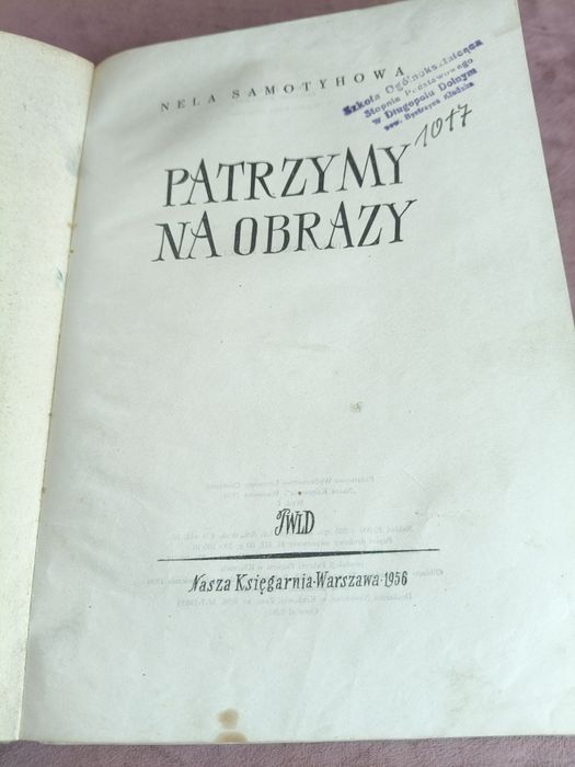 Książka Patrzymy na obrazy ⁵⁶