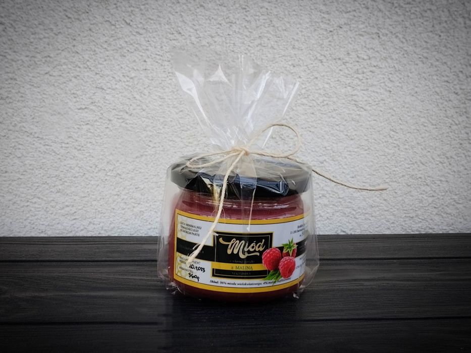 Naturalny miód wielokwiatowy smakowy prezent upominek