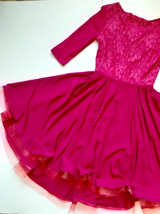 Плаття міди рукав 3/4 вечірня сукня плаття міді пошите на замовлення