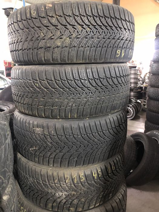 215-45-16 kumho 4 колеса шини з європи