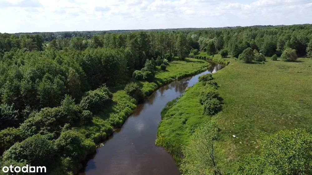 Działka budowlana w miejscowości Płaciszewo, 1km od rzeki Wkra