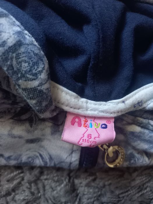 Casaco de fato de treino menina