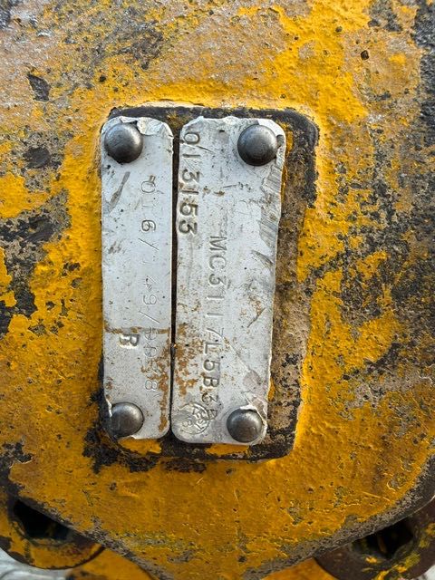 WCIĄGARKA hydrauliczna do dźwigu z hamulcem