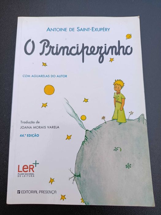 Livro "O Principezinho", de Antoine de Saint-Exupéry