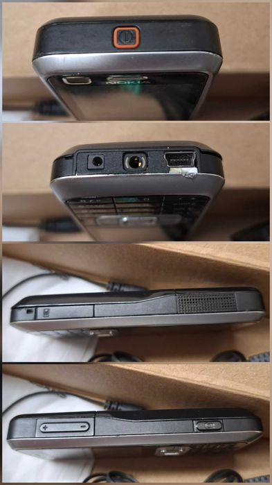 Nokia 6120c, czarno-srebrna, komplet, sprawna