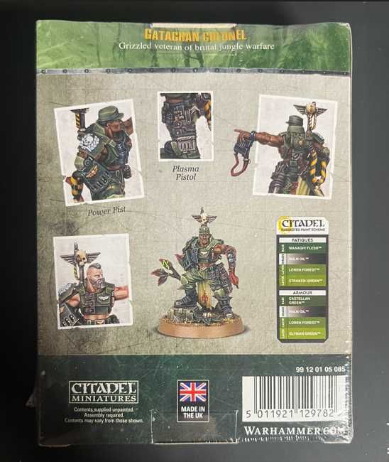 Warhammer Store Anniversary Miniature - Astra Militarum - Gatachan Colonel