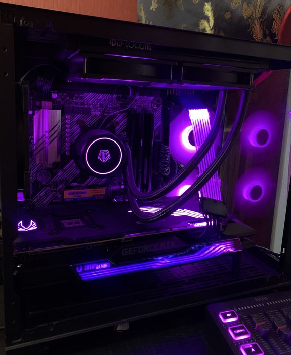 Игровой компьютео rtx 4070 ti super, Ryzen 7 5800x3d, 32gb ddr4, ssd 500gb+ssd1000gb