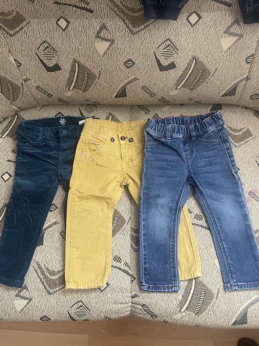 Spodnie niemowlęce chłopięce 86 92