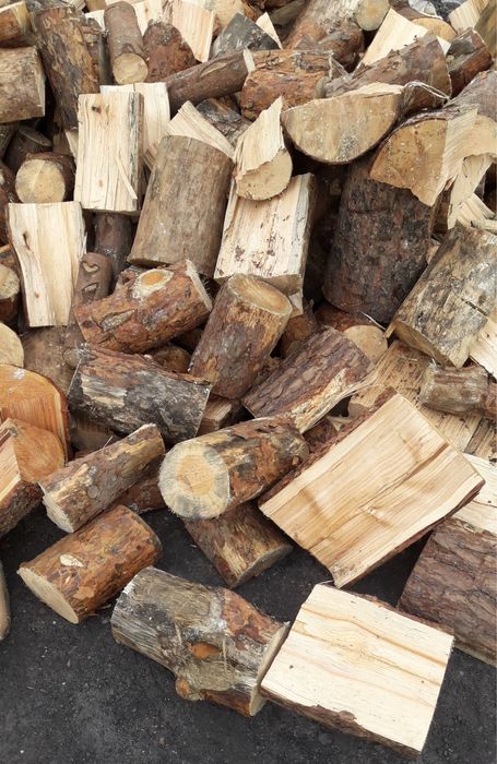 Drewno opałowe sosna, brzoza, dąb, zrzyny, kantówki
