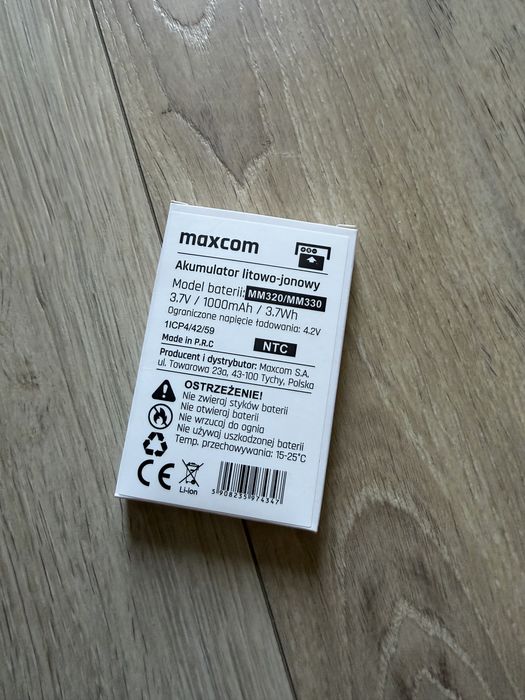 Bateria do telefonu Maxcom MM320 / MM330 – nowa, nieużywana