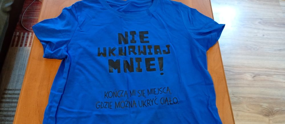 Koszulka nowa uniwersalna zamienię