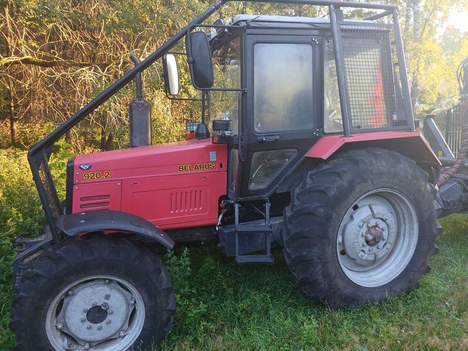 Zestaw zrywkowy Mtz920+Przyczepa BMF10T 2022r