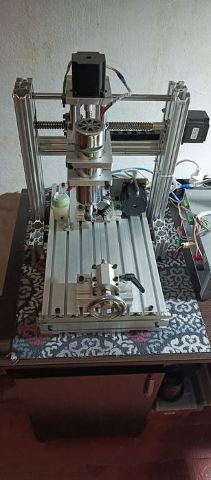 Станок ЧПУ фрезерный 4- осевой diy cnc 3020