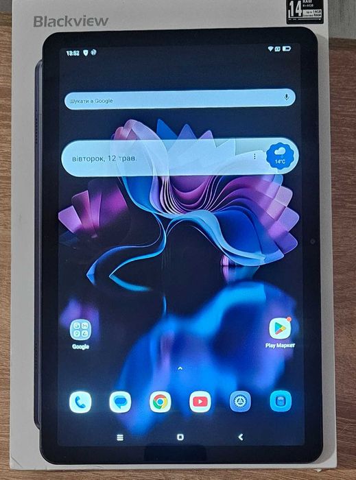 Планшет Blackview Tab 16 (8+256Gb, АКБ 7680 мАч) Dual Sim